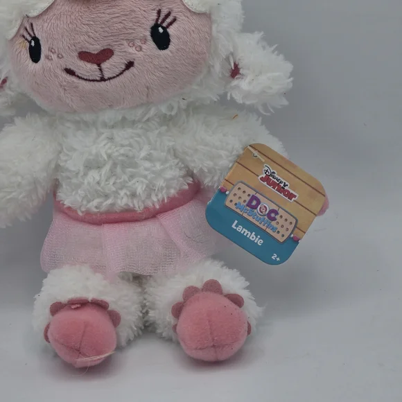 Disney Doc McStuffins Lambie Plush Toy - Pink & White - Picture 2 of 10